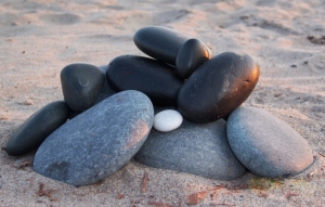 hot stones beach